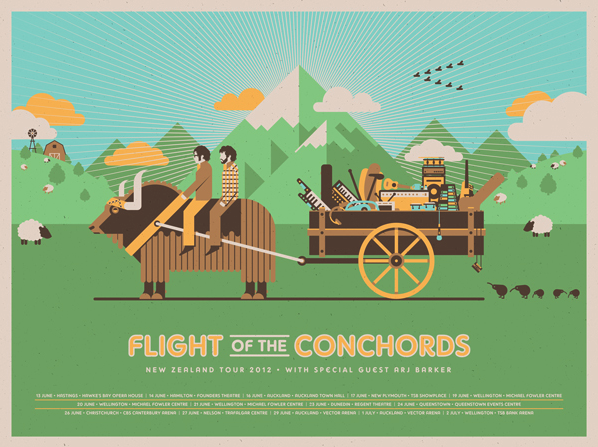 Flight of the Conchords - New Zealand Tour 2012
