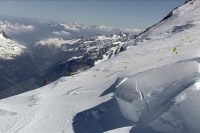 Speed riding Mont Blanc